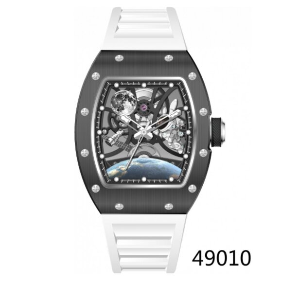 Invicta S1 Rally Interstellar Mens Automatic Watch White/Black (49010) - Picture 6 of 10